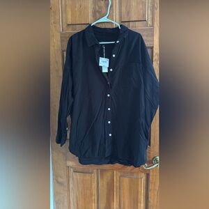 AE Oversized button up